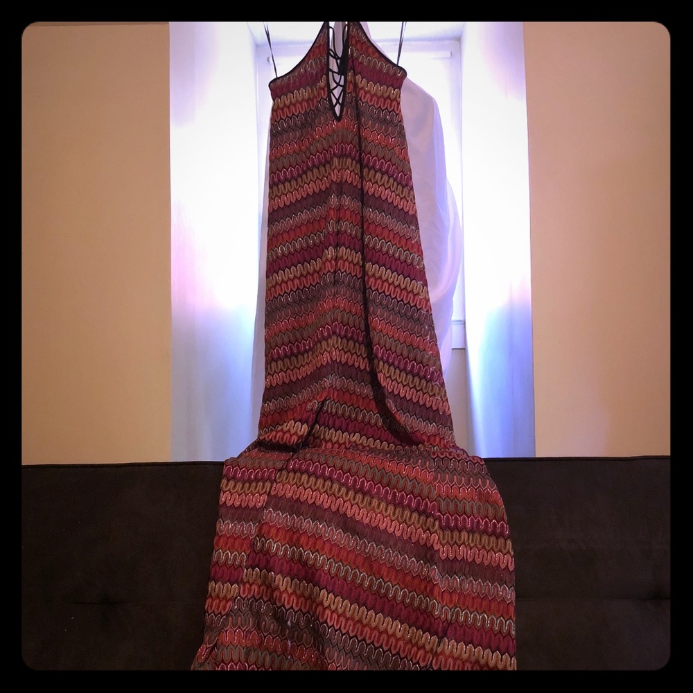 Urban outfitters maxi halter dress
